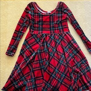 Wild rich kids  Long Sleeve Kids Christmas  Dress